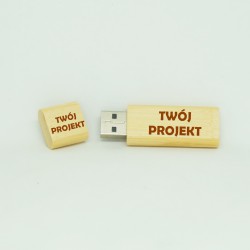 Pendrive drewniany - Twój Projekt