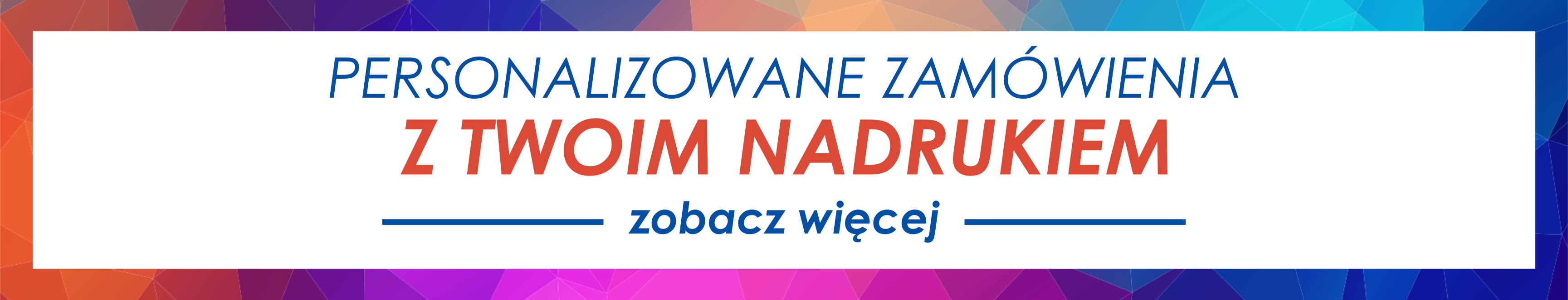 Personalizacja zamówień